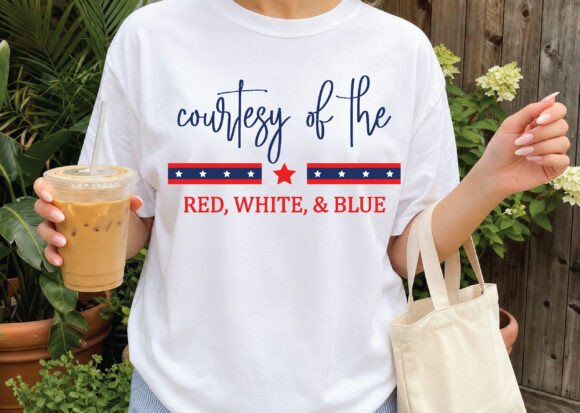 Courtesy of the Red White Blue PNG SVG