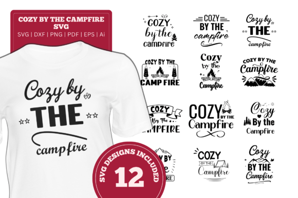 Cozy by the Campfire SVG Bundle