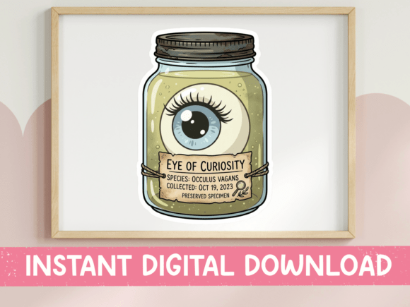 Eye of Curiosity Occulus Vagans SVG
