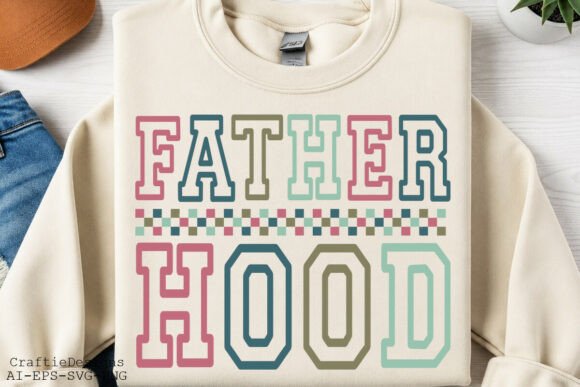 Father Hood SVG, Retro Dad PNG