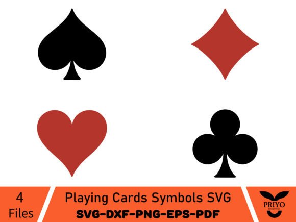 Playing Cards Symbols SVG