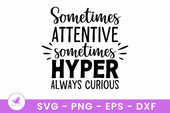 Sometimes Attentive Sometimes Hyper SVG