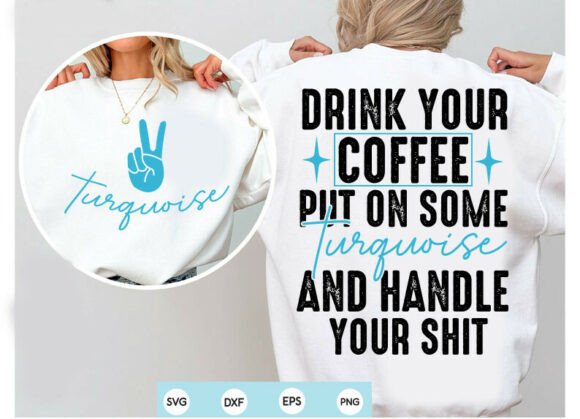 Western Sarcastic Quotes SVG Turquoise C